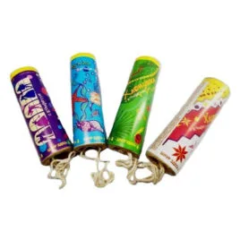 Хлопушка 95мм с сюрпризом/ 5 шт.