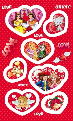 Наклейка (153*92) Сказки (20 шт.)