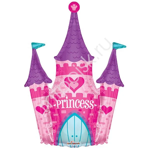 К 36"/91см Замок принцессы, 1 шт.(Conver)