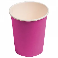 Стаканчики, Фуксия, 180мл., 6 шт.