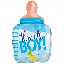 С 24"/61 см Бутылочка для мальчика, Луна, 1 шт. (США)