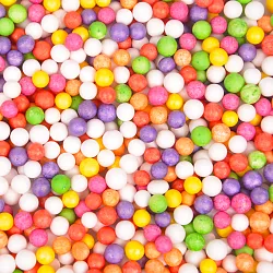 Конфетти Шарики пенопласт, Ассорти, Большие, 10 гр.