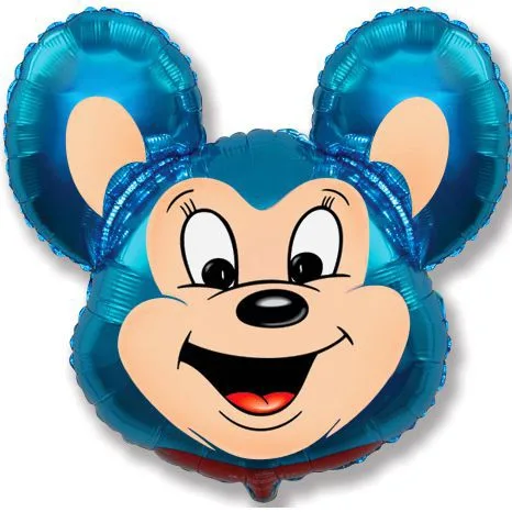 И 14 Мощный мышонок (синий) / Mouse / 1 шт / (Испания)