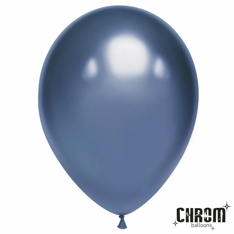 К 12"/30см Полуночно-синий, хром, 50 шт.(Китай)