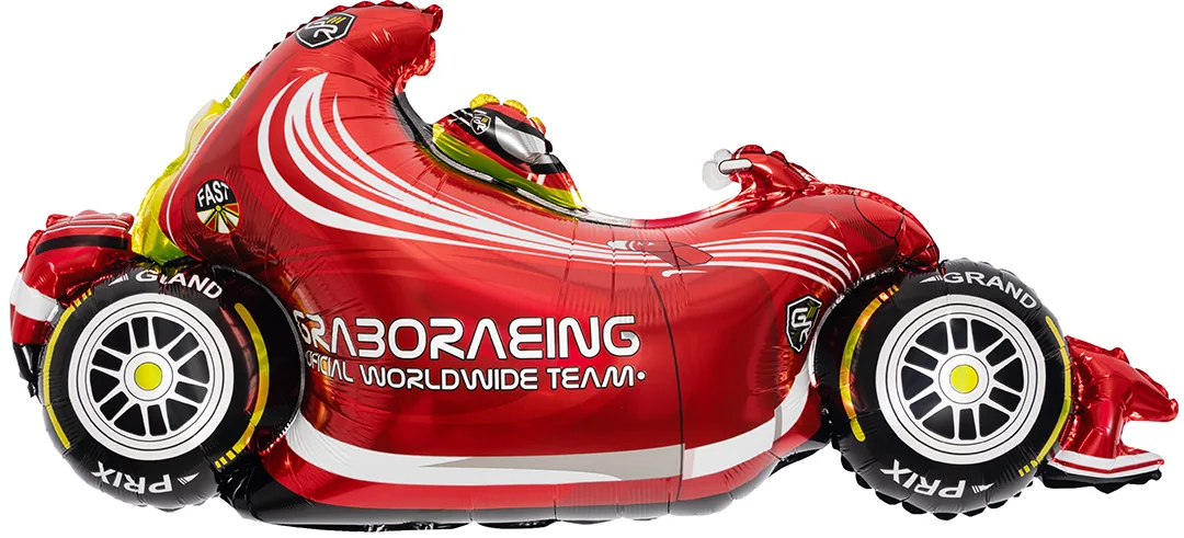F 43"/109см Гоночный автомобиль, Формула 1, Красный, 1 шт. в уп.(Китай)