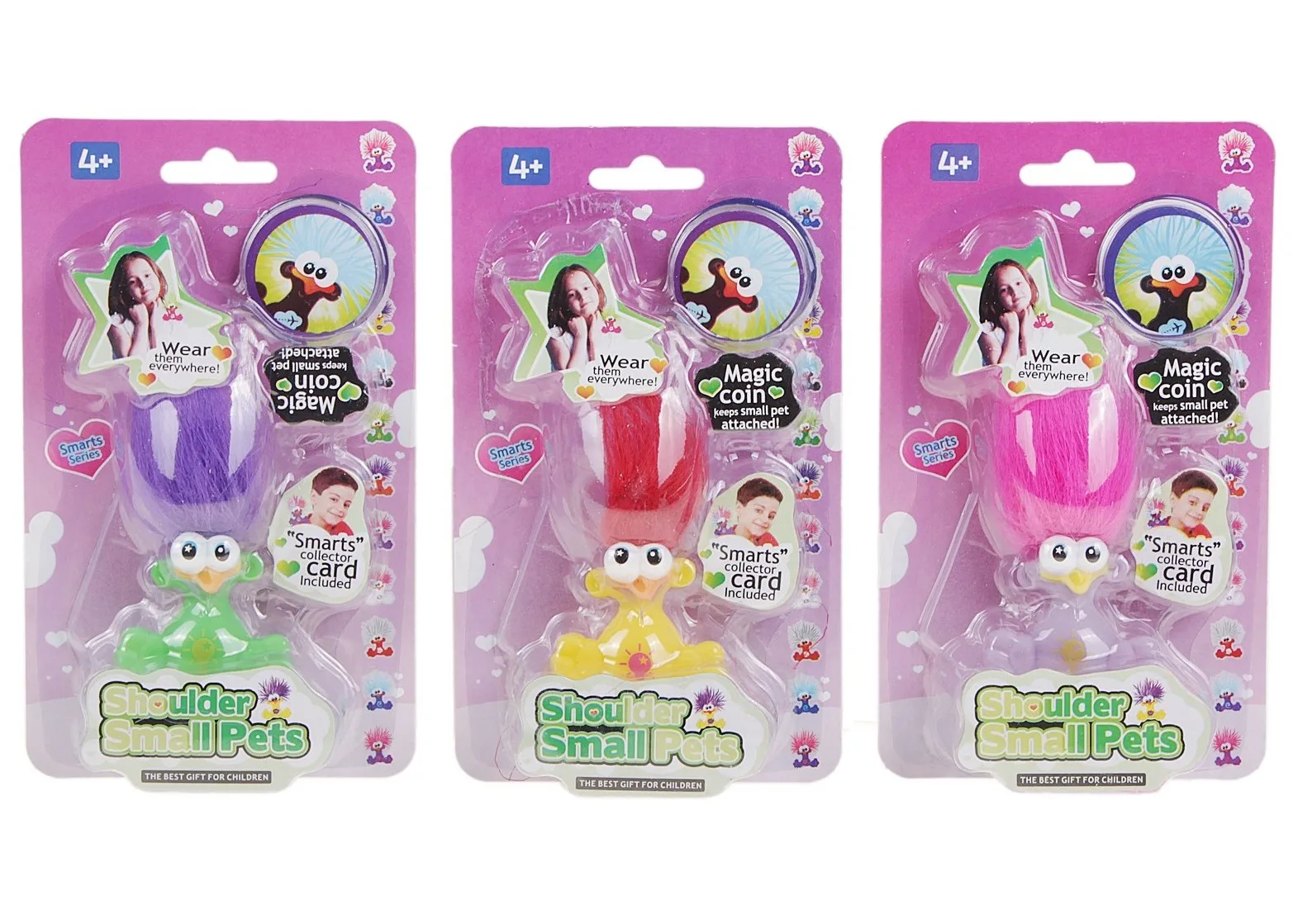 Игрушка цыпа с модной прической / 1 шт./ Китай