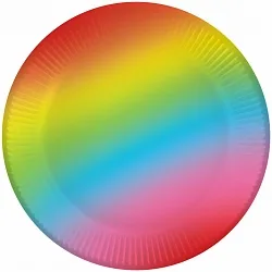 Тарелки "Радужные", 18 см (6 шт.)