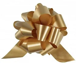 Бант Шар Золото 8 см. / 50 шт.