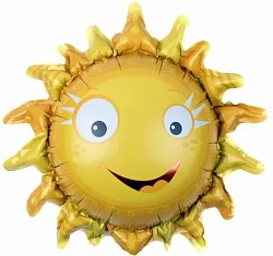 F 13"/33см Солнышко ясное, 1 шт. (Китай)