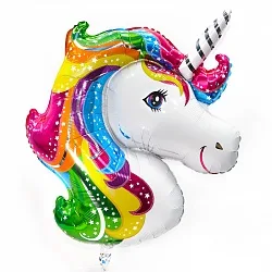 И 14"/36см Голова Единорога, 1 шт. (Испания)