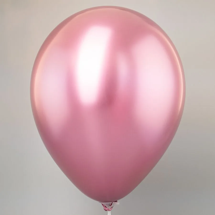 Б 5"/13см Хром розовый/Pink Elitex (25 шт./уп.)(Таиланд)