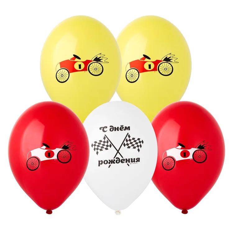 В 14"/35 см.С ДР Машинка Ретро / уп. 25 шт. (Бельгия)