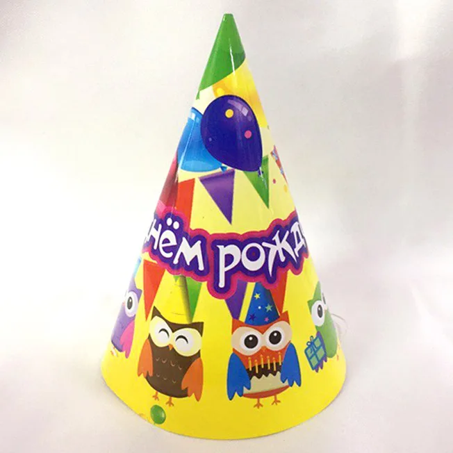 Колпачки 16 см. "Совята"  уп / 6 шт.