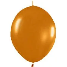 Б Линколун Метал 12"/30см Золото,  / Gold R / 50 шт. / (Колумбия)