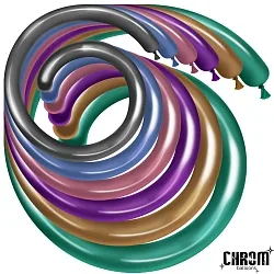 K 260 ШДМ Хром, Ассорти, 50 шт./(Китай)