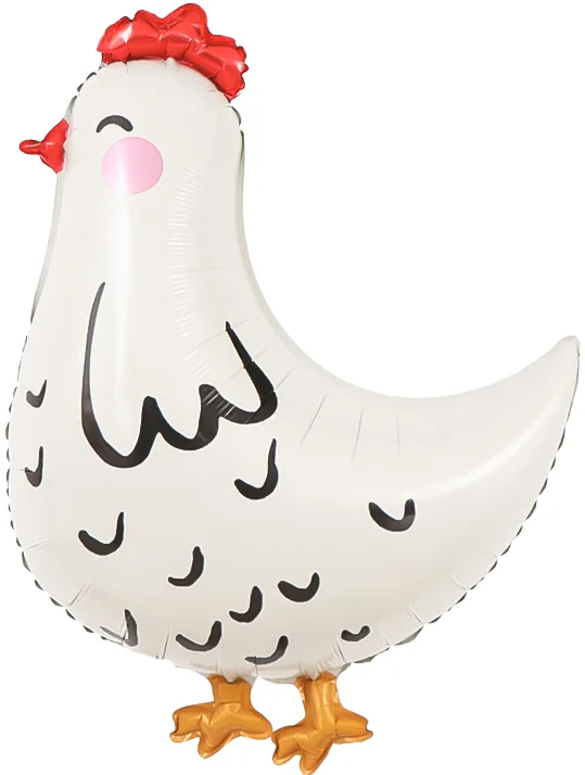 F 30"76см Курица, Белый, 1 шт.(Китай)