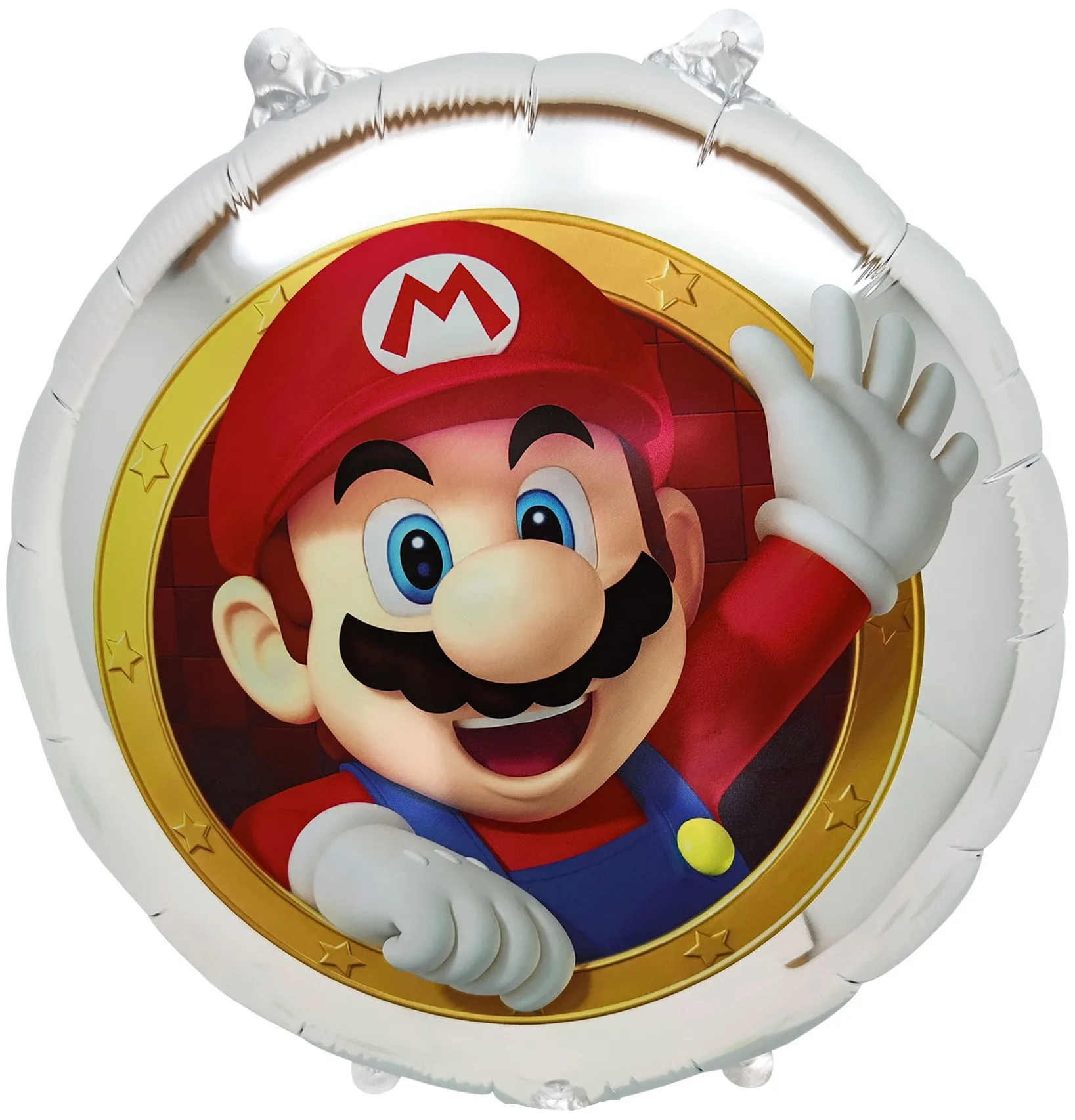 F 18"/48см Круг, Весельчак Марио, 1 шт. в уп.(Китай)