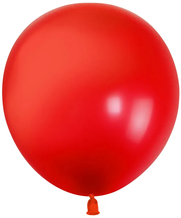 512 18"/46 см.Королевский красный, пастель, 10 шт.(Китай)