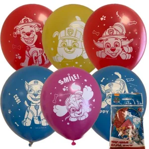 М 12"/30см Щенячий патруль , 5 шт(Мексика)