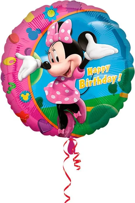 А 18"/46см Круг Минни Маус СДР/1 шт./ (США)