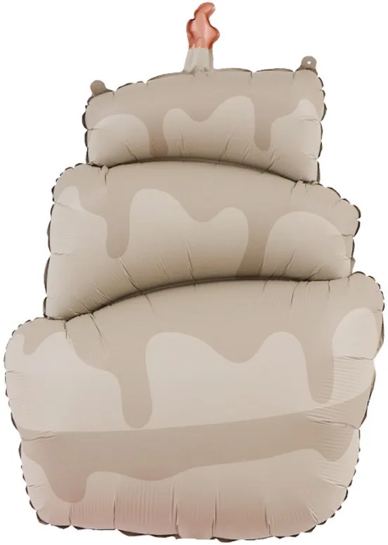 F 37"/94см Торт, Бежевый, Сатин, 1 шт.(Китай)