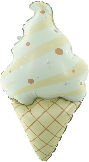 F 37"/94см Мороженое, Сатин, 1 шт.(Китай)