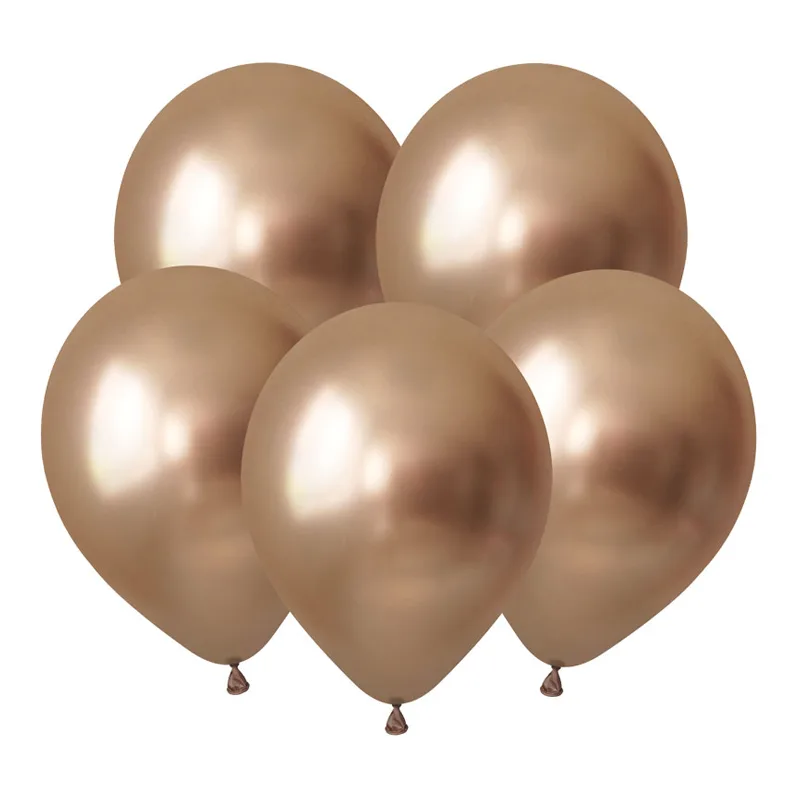 D  5"/13см Золото, Зеркальные шары / 50 шт. / (Вьетнам)