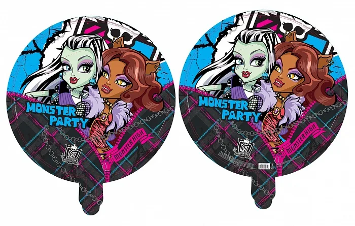 М 18"/46см Вечеринка Монстров"  Монстр Хай / 1 шт /(Мексика)