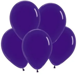 S Кристал 12"/30см Фиолетовый / 100 шт. / (Колумбия)