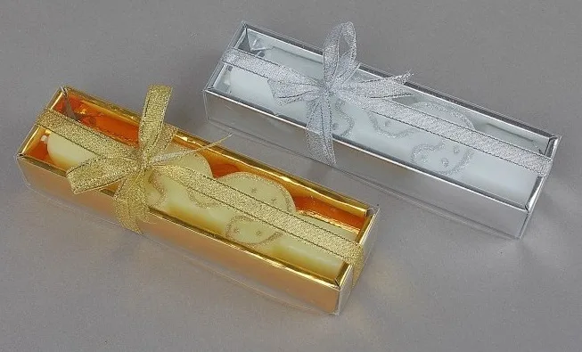 Свечи воск для торта цифра "3" микс золото/серебро