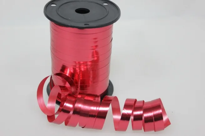 Лента металл бобина 1см*100ярд Красный (Россия)