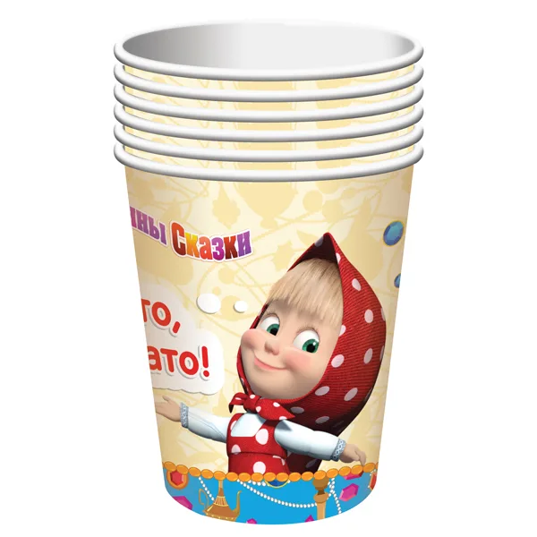 Стакан "Машины сказки" 210мл / 6 шт.