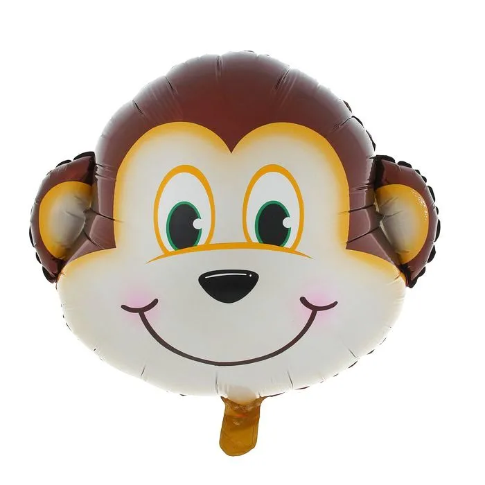 F 14"/36см Голова Обезьяны 1 шт. (Китай)