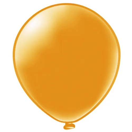 Б 10"/25см Пастель Оранжевый/50 шт./ (Таиланд)