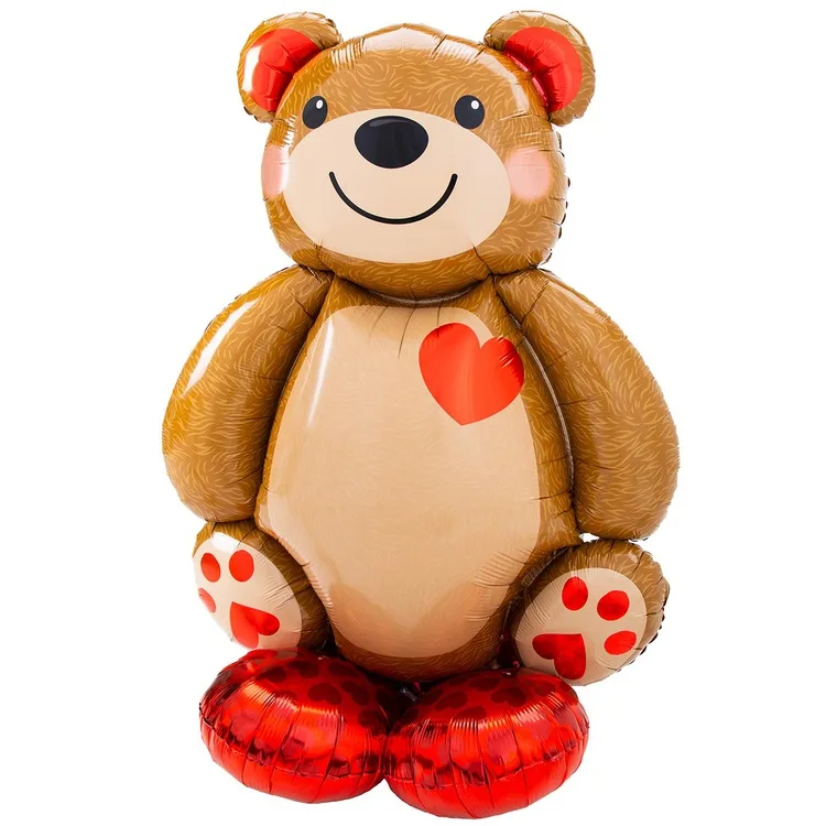 А 48''/122 см  Ходячая Фигура, Мишка, 1 шт./ Anagram