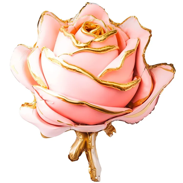 К 28"/70 см GLAM Роза объемная розовая (Китай)