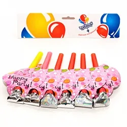 Язычек-гудок с карт "Корона" 12см (6 шт)