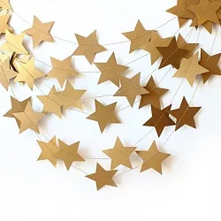 Подвеска "Звезды" Золото, 220 см.