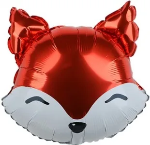 F 17"/43 см Милая лиса, голова /1 шт/ (Китай)