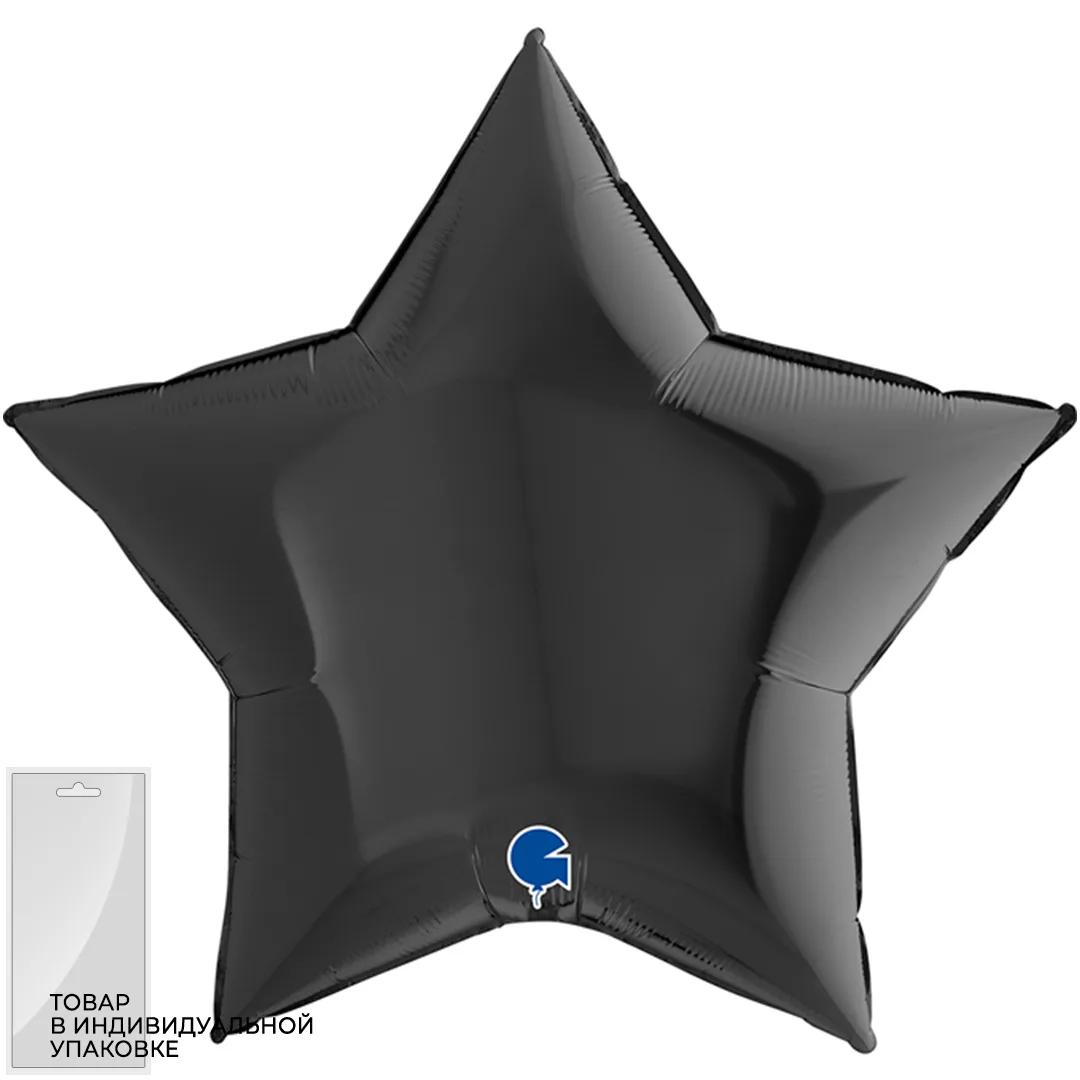 G 36"91см Звезда, Черный, 1 шт. в упак.(Италия)