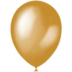 М 12"/30см Металлик GOLD 025 уп. 100 шт.