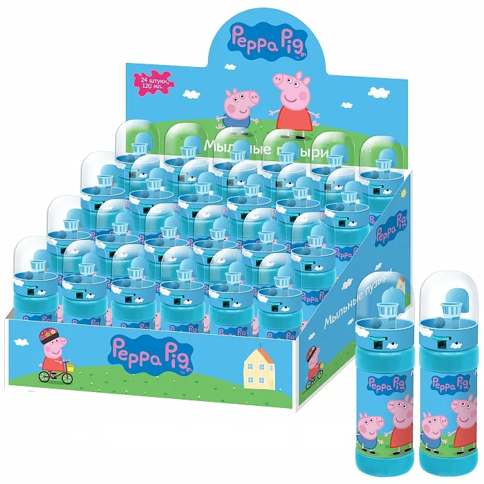 Мыльные пузыри "Баскетбол" Пеппа, 120мл