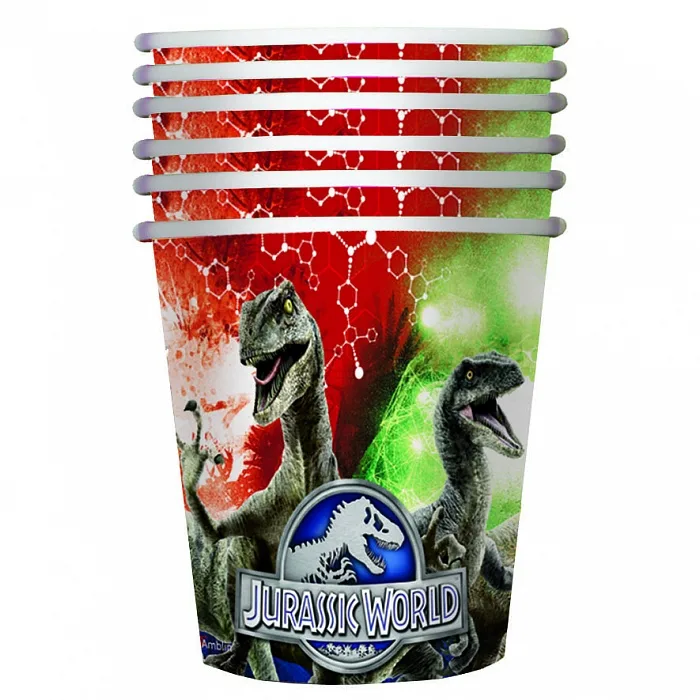 Стакан "Парк Юрского периода" 210мл / 6 шт.