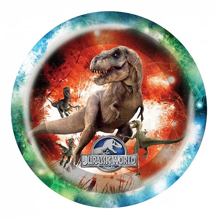 Тарелки "Парк Юрского периода", 23 см./ уп. 6 шт.