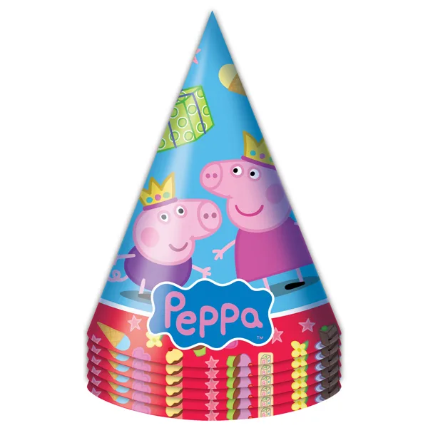 Колпак "Пеппа-принцесса", /уп. 6шт.
