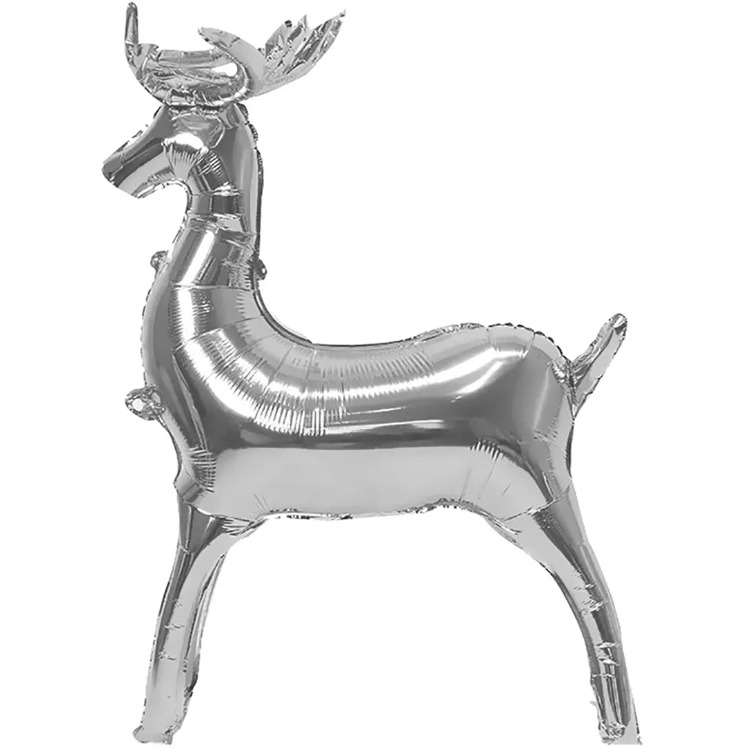 F 32"/ 68 см 3D Олень, Серебро, 1 шт. (Китай) только под воздух