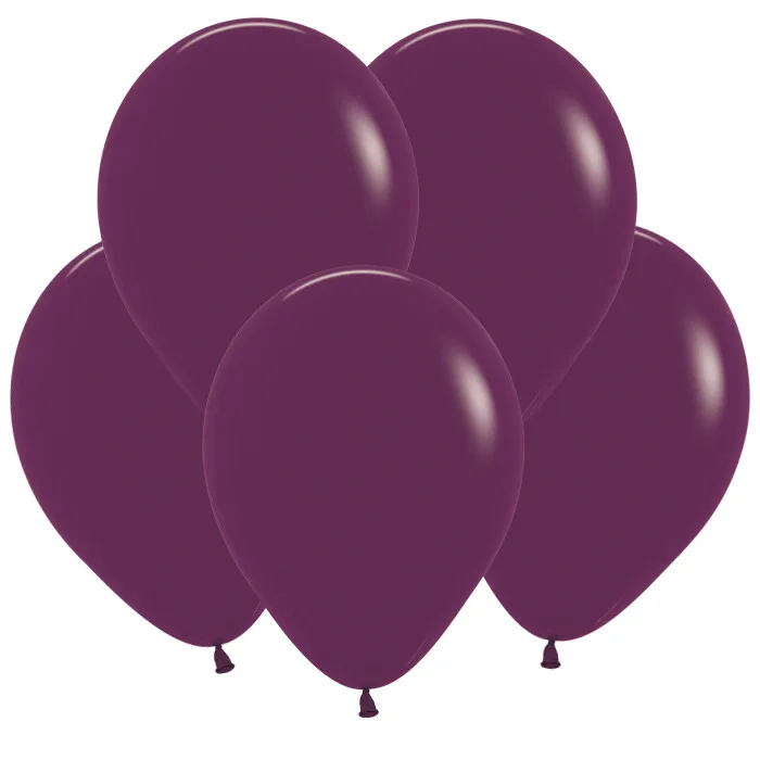 S Пастель 12"/30см Бургундия / Burgundy / 100 шт. / (Колумбия)