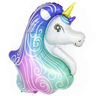 F 39"/99см Голова небесного единорога, 1 шт. (Китай)