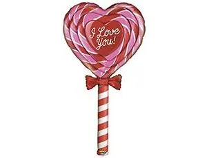 Б 61"/155см Леденец Сердце/ 1 шт / (США)