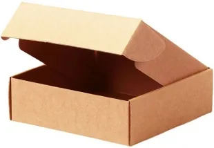 Коробка складная Крафт, 30*30*5 см, 1 шт.